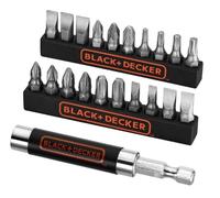 Juego de puntas BLACK+DECKER 21 piezas + soporte magnético A7074