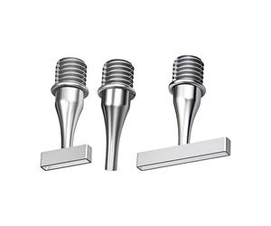 Juego de puntas de bolígrafo profesional con diamantes de imitación, textura de acero inoxidable resistente a la corrosión para experiencia de elaboración, herramienta para hacer joyas
