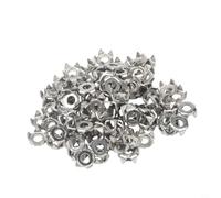 Juego de puntas de crampón, 100 puntas de repuesto antideslizantes de acero para botas de hielo y nieve, tacos de tracción de crampones (tacos de acero)