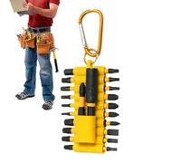 Juego de Puntas de Destornillador | 22 Piezas Herramienta Multiuso | Juego de Puntas para Destornillador | para Proyectos de Bricolaje y Mantenimiento del Hogar, Coche, Garaje y Trabajos de Construcci