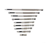 Juego de puntas de destornillador de cruz PH2 de aleación de acero HRC62 antideslizante, con vástago hexagonal de 1/4 para taladros manuales eléctricos/25-150 mm