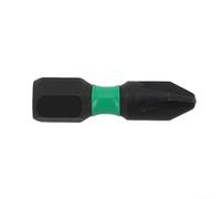 Juego de puntas de destornillador de impacto, PZ2 antideslizante magnético para cabeza Phillips para taladro, herramienta de construcción profesional resistente para proyectos de taller (25 mm)