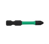 Juego de puntas de destornillador de impacto, PZ2 antideslizante magnético para cabeza Phillips para taladro, herramienta de construcción profesional resistente para proyectos de taller (50 mm)