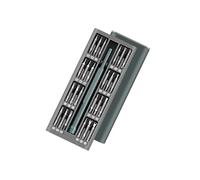 Juego de puntas de destornillador multifuncionales de alta precisión para reparación de lentes de teléfono, computadora, materiales de aleación de acero, kit de destornilladores de almacenamiento