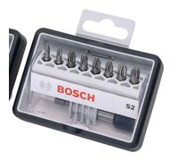 Juego De Puntas De Destornillador Pozi Extra Duro Bosch 2607002561 8+1