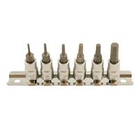 Laser 5682 Hex Socket bit Set 1/4" D 6pc
