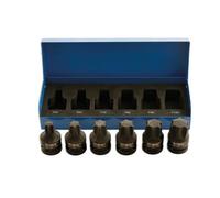 Juego De Puntas De Socket Torx® De Alta Resistencia Laser 1/2"D 6 Piezas 4947