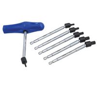 Juego De Puntas De Spline Universal De Herramientas Láser 6 Piezas 8225