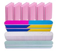 Juego de puntas de uñas de ataúd largas para extensión de gel acrílico, kits profesionales falsos versátiles accesorios de arte de uñas