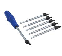 Juego De Puntas Hexagonales Universal Con Laser 6 Piezas 8218
