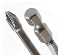 Juego de puntas Phillips PH2 1/4 pulgadas para trabajo de montaje en madera | Juego de 10 piezas PH2 Phillips, vástago de 1/4 pulgadas, ideal para tornillos estándar, almacenamiento compacto