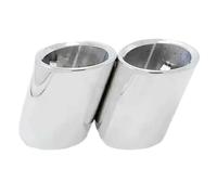 Juego de puntas silenciador Para Escape Compatible con Serie 5 Para F10 F11 F18 F07 E39 E60 E61 2006-2010, acero inoxidable, 1 par Terminal De Escape