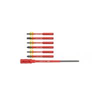Wiha Juego de bits slimBit electric en surtido con soporte slimBit de 7 unid. (36079)