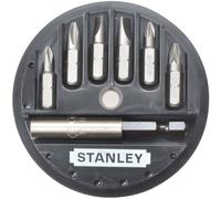 Juego De Puntas Stanley 1-68-737 Phillips/Slotted/Pozidriv De 7 Piezas