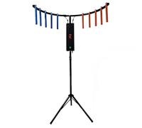 Juego de puntería para entrenar la coordinación mano-ojo con palos de reflejos | Juego arcade con luces LED y reacción musical para ferias, eventos, fiestas, bares, empresas y noches de juegos Black
