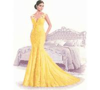 Juego de punto de cruz Aida "Zoe", patrón de conteo, jlzo1400-a, 31,5x38,5cm