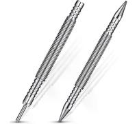 Juego de punzón de clavos de doble cabezal y punzón de pasador de bisagra, punzón de clavos de resorte