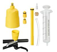 Juego de Purga hidráulica para Bicicleta, Bicicleta de montaña, Juego de Purga de Aire para Frenos de Bicicleta, con Herramienta de llenado de de 20 ml