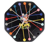 Juego De Puzle De Cuerda Torcida - PVC 22.5x22.5cm | Desafío De Cuerda De Estrategia Para Pensamiento Lógico | Nudo Estratégico Dinámico | Juguete Atractivo Para Niños Y Adultos, Resolución De Problem