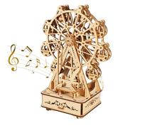 Juego De Puzles 3D para Adultos con Caja De Música Y Función Giratoria, Regalos Originales para Hombres