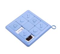 Juego de puzles para perros - 9 rejillas, juegos interactivos divertidos antiasfixia para perros - Juego con premios para - Para viajes, playa, piscina, jardín, interior, exterior