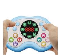 Juego de Puzles Portátil, Juego De Empuje Rápido - Juguete De Empuje Rápido Con Frutas De Dibujos Animados Con Luces - Juguetes Fidget Sensoriales Juego De Empuje De Presión Rápida Para B