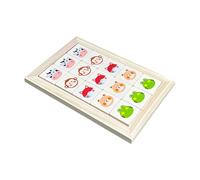 Juego de puzzle deslizante - Juguete de madera con motivos de animales para aprender y jugar | Juego educativo rompecabezas juego de mesa - para adultos, niños, niñas, viajes, fiestas, regalos