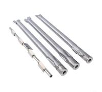 Juego de quemadores de parrilla de repuesto para Weber para parrillas de gas de control frontal Spirit serie 300, compatible con modelos 2013 a 2017 OEM 69787 componentes de acero inoxidable