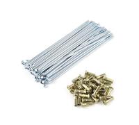 Juego de radios de llanta Trasera for Motocicleta, 3,2x160, Apto for Yamaha Suzuki Honda SS50 C70 CL70 CT90 CT110 C110 CD70 de 17 Pulgadas