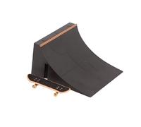 Juego de Rampa para Monopatín con Dedo, Diapasón de Plástico Resistente para Niños, Mejora la Capacidad Práctica, Juguetes para Niños