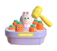 Juego de Rana Martillante para Niños | Juego de Martilleo del Topo Juguete Interactivo con Bate - Juego de éxito con Personaje de Pollo Juguete Educativo Y Divertido