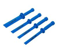 Juego de rascadores s 4 piezas - Anchas 19, 22, 25, 38 mm - Versátiles y prácticos para decapado y limpieza - D-Work