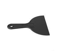 Juego de raspadores de masilla de plástico, juego de raspadores de pintura, colección de herramientas de 1.5 a 8 pulgadas, cuchillas negras para quitar papel tapiz (6 pulgadas)