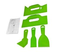Juego de raspadores de masilla de varios tamaños, 5 piezas, adecuado para tareas de mejora del hogar y empapelado eficiente