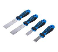 Juego de raspadores universales de 4 piezas - Resistente - Versatilidad y practicidad, Zonas difíciles - D-Work