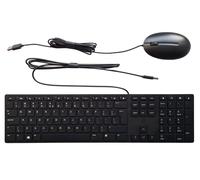 Juego de ratón con teclado HP con cable de escritorio 320MK resistente a la...