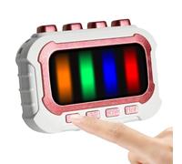 Juego de reacción musical: juguete de prensa compacto, juego portátil interactivo que ofrece un desafío de respuesta rápida | Divertido dispositivo de entretenimiento que fomenta la precisión de la