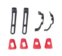 Juego de Recambios Leatt FlexLock GPX 5.5 FlexLock Rojo/Negro44-46 Rojo,Negro