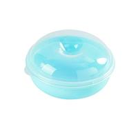 Juego de recipientes para cereales que mantiene las frutas, verduras, productos horneados y aperitivos frescos durante más tiempo, reutilizable, microondas y lavavajillas (azul, talla única)