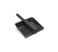 Juego de recogedor y Cepillo Brabantia - Dark Grey | Recogedor y Cepillo con Peine | Almacenaje Click-Together | Barrido Eficaz | Ahorra Espacio | Cepillo y recogedor de Mano | 33 x 9 x 24 cm