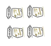Juego De Reconstrucción Carburador Kit De Reparación Carburador Motocicleta para para CB350F Four - 1972-1974. Incluye: Surtidores, Flotador, Diafragma Y Junta(Conjunto 2)