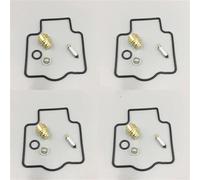Juego De Reconstrucción Carburador Kit De Reparación Carburador Motocicleta para ZZR400 (1990-2006): Reconstrucción, Junta, Válvulas Aguja, Flotador Y Piezas(Conjunto 2)