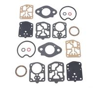 Juego de reconstrucción de carburador marino para Mercury Outboard 40HP 45HP 50HP, kit de reparación con juntas de papel diseñadas para números de pieza 1395-9024 y 18-7215 (2 juegos)