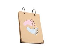 Juego de recuerdos para baby shower, 40 hojas, folletos, predicción y tarjeta de consejos para revelación de género y expectativas de los padres, libro de recuerdos para baby shower