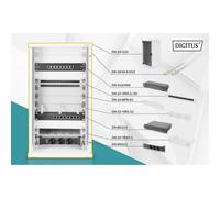 Juego de red Digitus 254 mm (10") 12UA 312 x 300 mm Gris