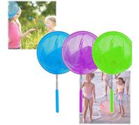 Juego de redes telescópicas de mariposa para niños, redes de captura para pesca, kit de red de cangrejo de camarones, captura de mariposas en el jardín y captura de insectos al aire libre (3 piezas)