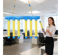 Juego De Reflejos | Desafío Portátil De Tiempo De Reacción con Control Remoto | Juguete Entrenador De Agilidad con Varillas - para Niños, Hijos e Hijas