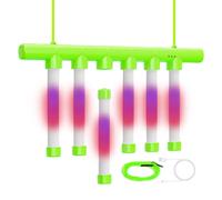 Juego de reflexión | 3 palos de juego de reacción para entrenamiento con iluminación de velocidad ajustable - Juego de palos caídos Drop Catch Win, juego de manual de entrenamiento