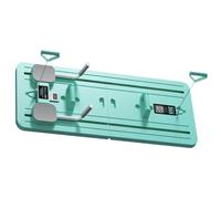 Juego de reformador de pilates, tablero de pilates abdominal multifuncional, tabla reformadora de pilates plegable para el hogar, herramienta para el hogar para entrenamiento de fitness, equipo de