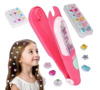 Juego de regalo con gemas para el cabello, decora las joyas para el cabello para brillar, y las gemas y herramientas se pueden reutilizar, los diamantes brillantes son adecuados para regalos de